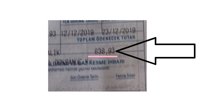Yüksek doğal gaz faturaları gelmeye başladı.... Havalar soğudu...