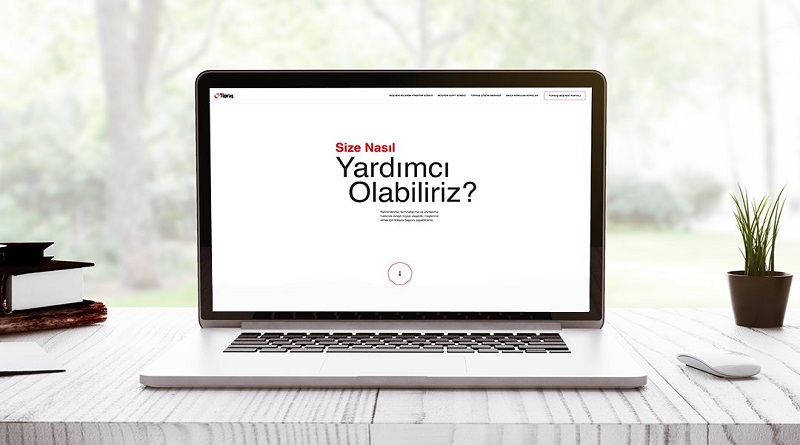 Müşteri web sitesi yayında!