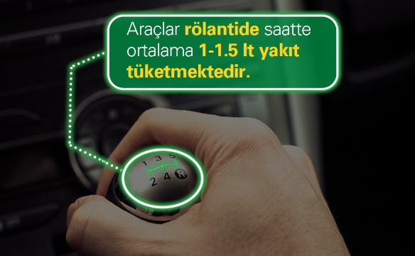 Vitesi boşa almayın! ÇÜNKÜ...