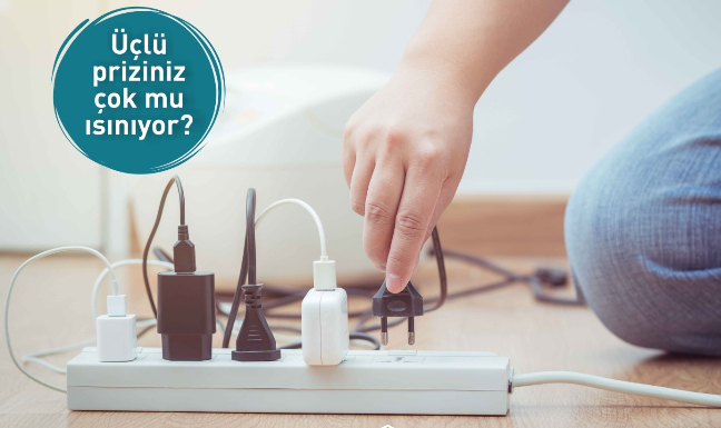 Üçlü priziniz çok mu ısınıyor?⠀