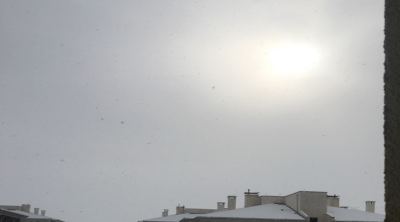 Ankara 'Karadeniz' gibi: Bir kar - bir güneş
