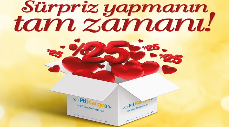 PTT’DEN Sevgililer Günü'ne özel indirim sürprizi