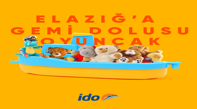 İDO’dan Elazığ’a bir gemi dolusu oyuncak