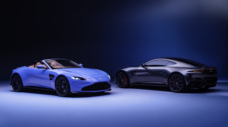 Aston Martin Vantage Üstünü Açtı