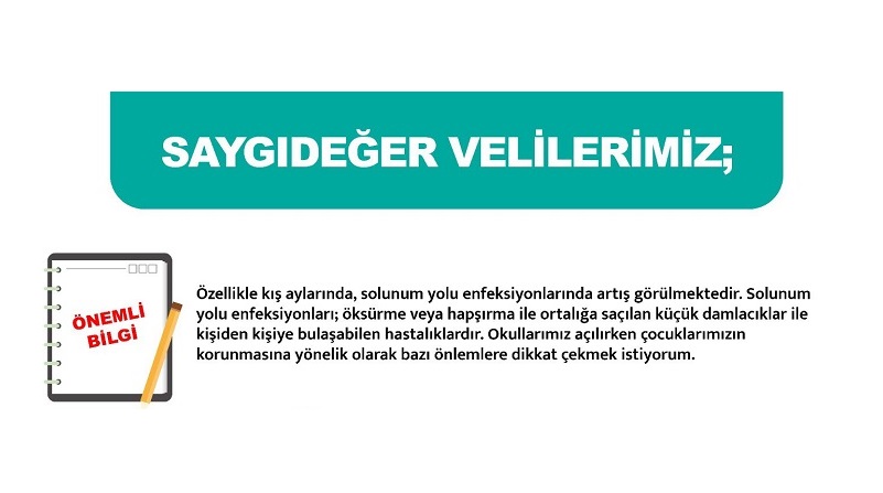 VELİLER ÇOK ÖNEMLİ: Çocuklarımızı hastalıklardan korumak için alınması gereken önlemleri açıkladı...