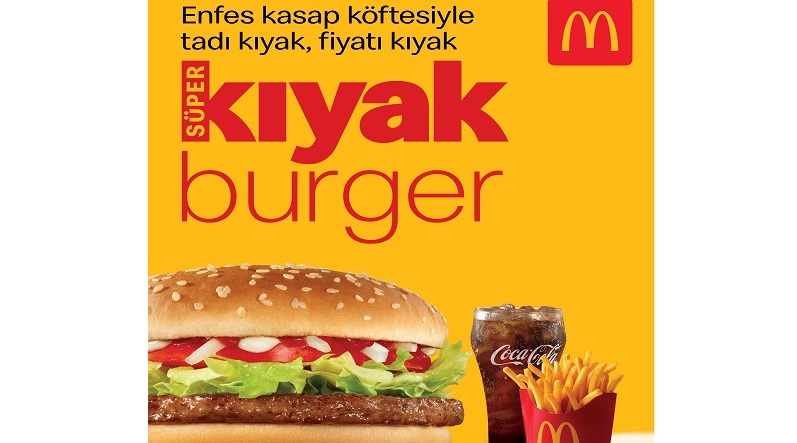 McDonald’s’tan yeni menü: Süperkıyak Burger!