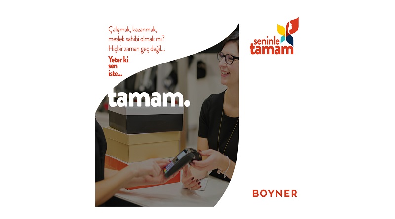 Yüzlerce ev kadını Boyner’de meslek sahibi olacak
