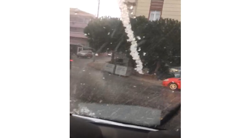 İstanbul'a sürpriz dolu yağışı - VİDEO