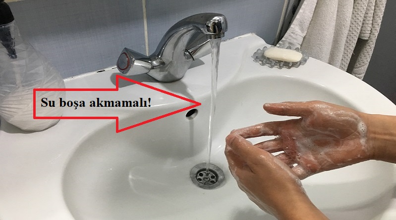 Elleri yıkarken mutlaka musluğu kapatalım: ÇÜNKÜ...
