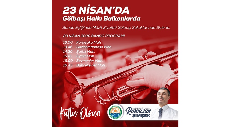 Gölbaşı sokakları bando takımıyla renklenecek