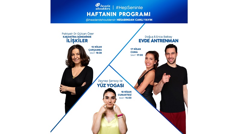 Head&Shoulders #HepSeninle Canlı Yayınları Tüm Hızıyla Devam Ediyor