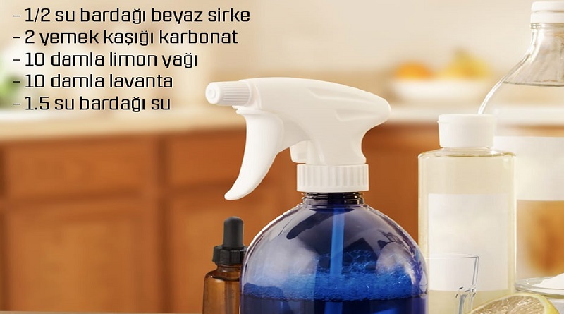 Evde 'Temizlik Malzemesini' kendiniz hazırlayın: İŞTE BÖYLE...