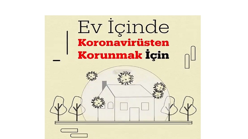 Evde Koronavirüs'den korunmak için...