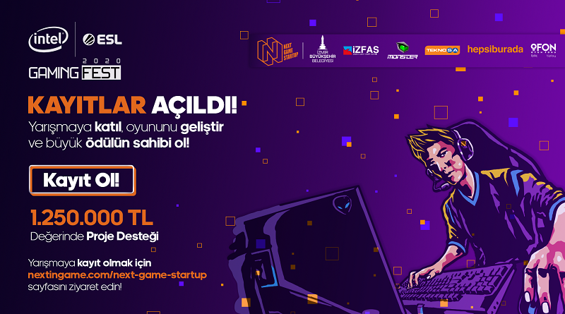 YARIŞMA: 'Next Game Startup' Başlıyor