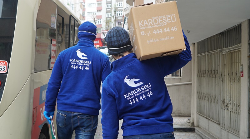 Kardeş eli değmemiş Ramazan yardımları başladı