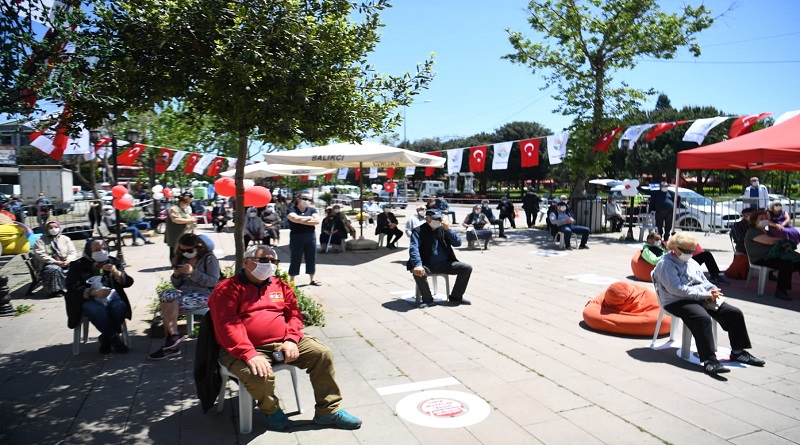 Türkiye’nin ilk sosyal mesafeli etkinliği