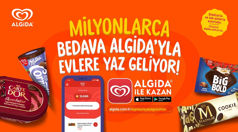 Algida’yla Mutluluk Her Eve Sığar