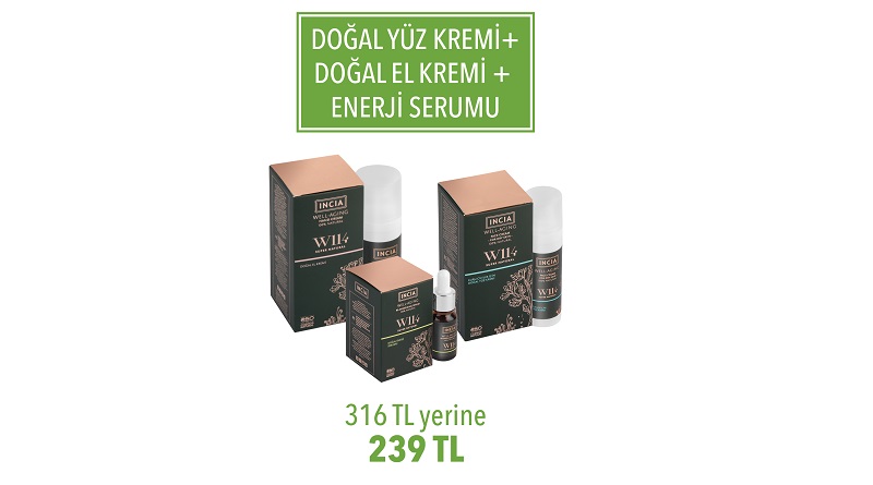 INCIA’dan Bakımlı Annelere Özel %100 Doğal Well Aging Cilt Bakım Seti