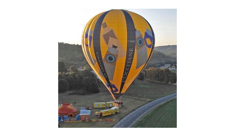 Emekli sıcak hava balonları L’Occitane ile koruyucu ekipmanlara dönüşüyor!
