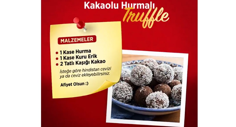 ÇAYKUR: Kakaolu - Hurmalı... Ayrıntılar...
