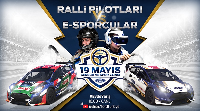19 Mayıs Gençlik ve Spor Yarışı ile Motor Sporlarını evlere taşıyor!