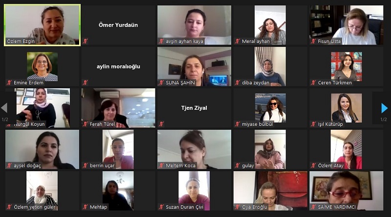 Vanlı kadın girişimciler dijital toplantıda buluştu