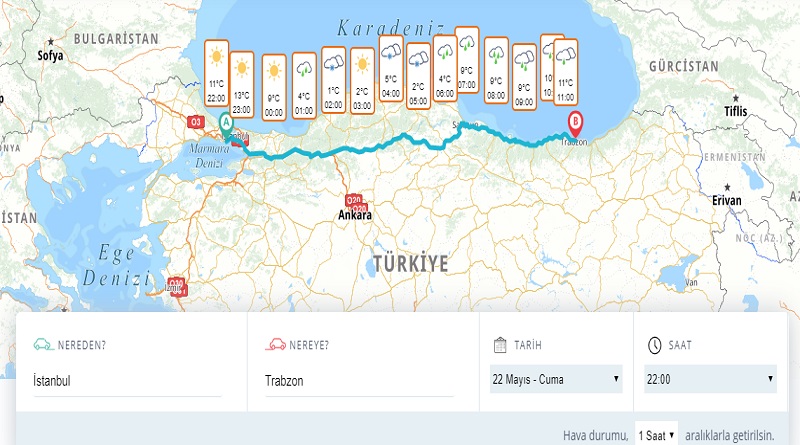 Yola çıkacaklar: Mutlaka bu haritaya bakın