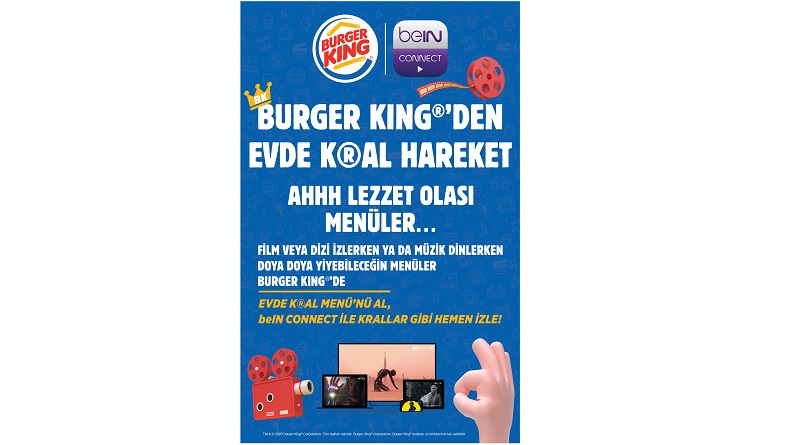 Burger King'den evde kral hareket!