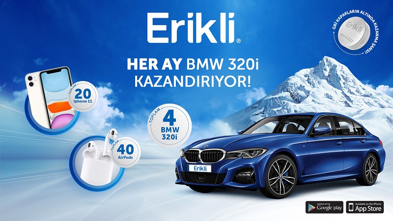 BMW 320i kazandıran kampanya...