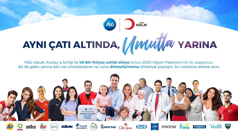 Demet Özdemir ve Serenay Sarıkaya'dan P&G “Aynı Çatı Altında, Umutla Yarına” projesine destek