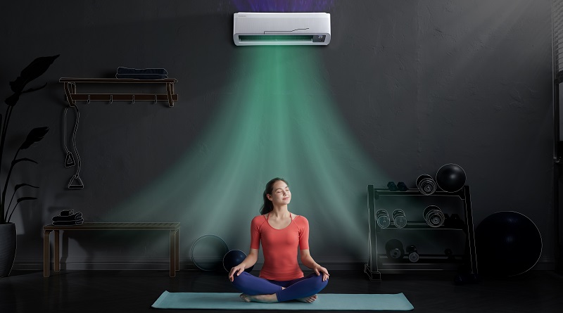 Samsung Wind-Free klima ile yazın sağlıklı serinlikte rahatça uyuyun!