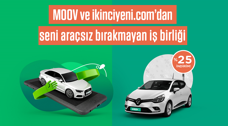 ikinciyeni.com’dan yüzde 25 MOOV by Garenta indirimi