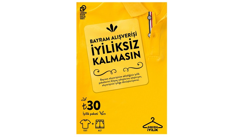 “Askıda İyilik” projesi ile iyilik, destek verenler ile yayılıyor
