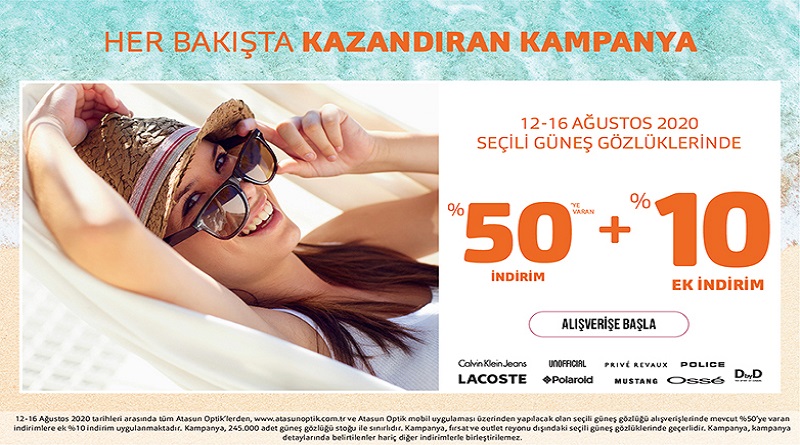 Atasun Optik'ten Kazandıran Kampanya