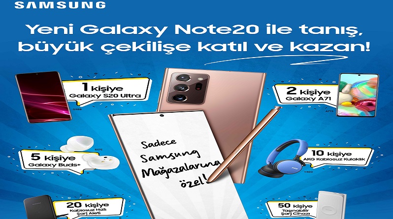 Büyük Galaxy Çekilişi Samsung Mağazaları’nda!