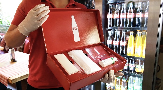 Coca-Cola 'kafe ve restoranlara' hijyen kiti desteği veriyor!