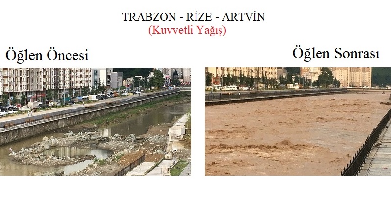 Kuvvetli Yağış sonrası DERELERİN son durumu!