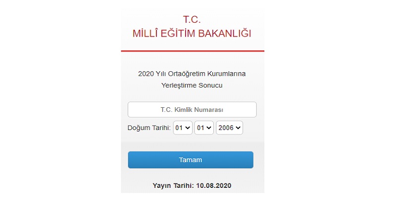 LGS sonuçları açıklandı: Sonuçları öğrenmek için tıklayınız