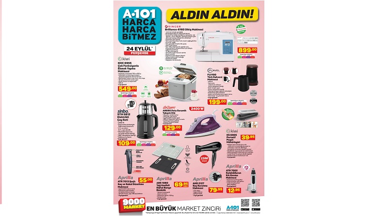 A101 Marketlerinde...