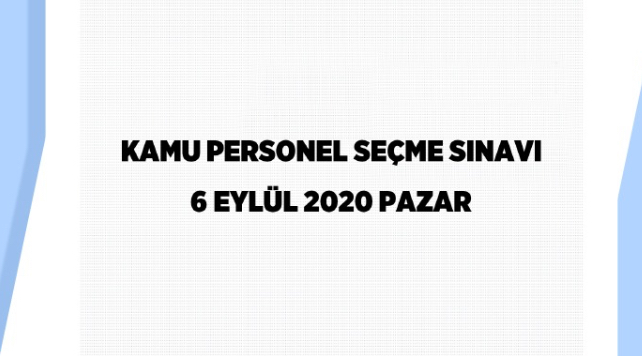 KPSS’ye girecekler nelere dikkat etmeli? Sağlık Bakanlığı açıkladı...