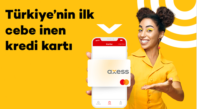 Türkiye'nin İlk Cebe İnen Kredi Kartı'ndan 100 TL chip-para hediye
