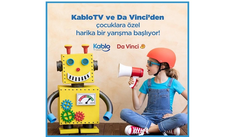 Da Vinci TV ve Kablo TV'den çocuklar için HARİKA bir yarışma!