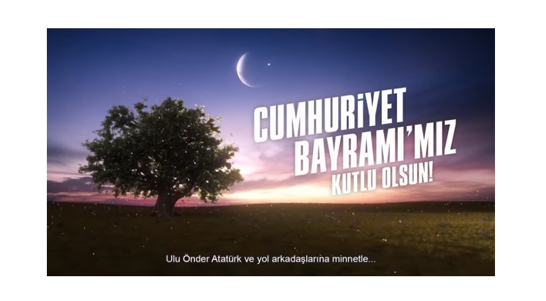 29 Ekim Cumhuriyet Bayramı için hazırladı - VİDEO!