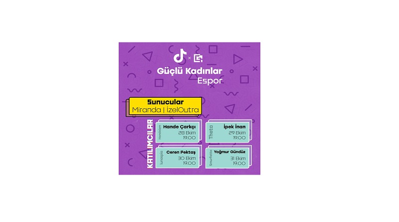 TikTok E-sporcu kadınları destekliyor
