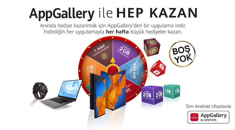 AppGallery ile Hep Kazan Kampanyası’nın ilk hafta kazananları açıklandı!