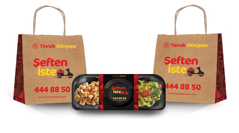 Tavuk Dünyası, paket servis hizmetiyle, 2020 yılında da yeniliklerini hız kesmeden sürdürüyor