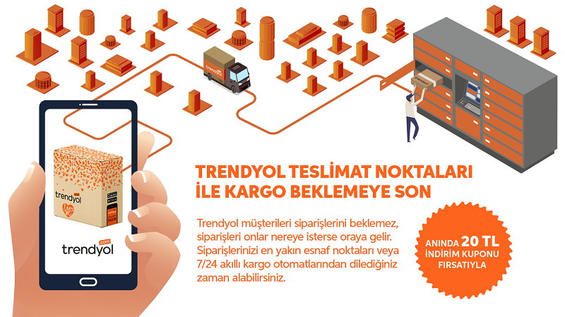 Trendyol evde kargo bekleme dönemini sona erdiriyor