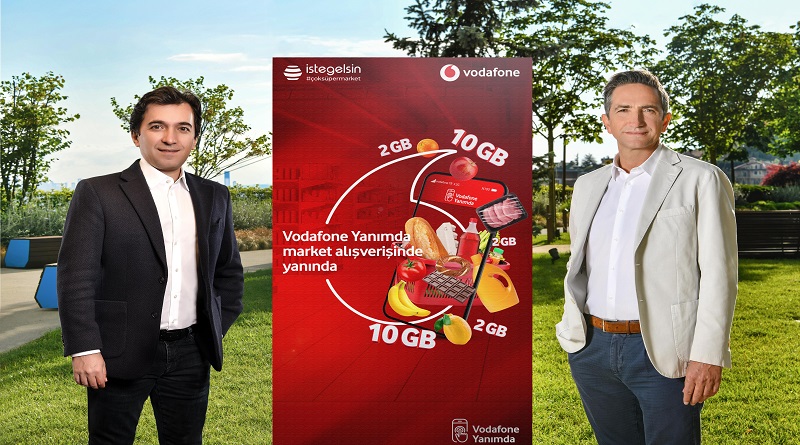 Vodafone Süpermarket Yanımda ile ayda 100 bin alışveriş hedefliyor