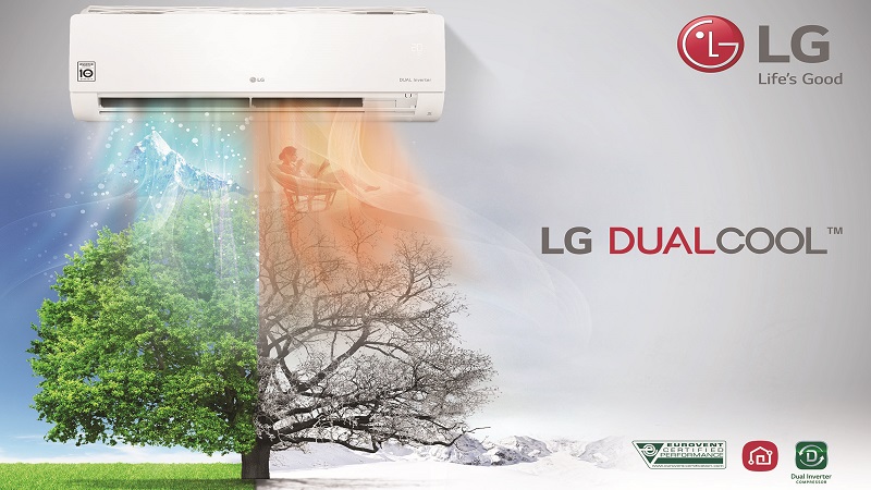 Kış Soğuğunda LG DUALCOOL Klima Konforu