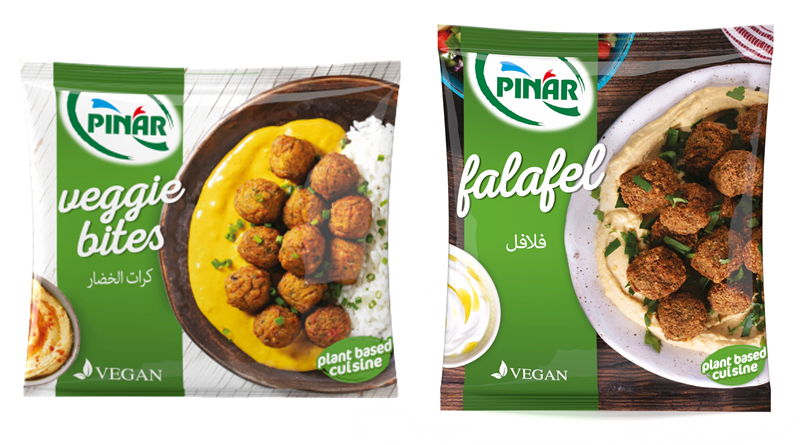 Pınar'dan vegan ürünler